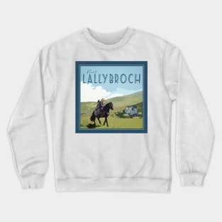 Visit Lallybroch Vintage Travel Poster Crewneck Sweatshirt